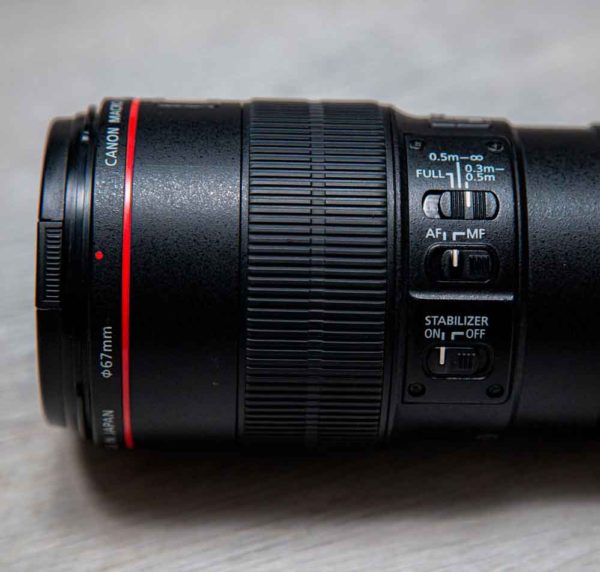 CANON EF 100mm MACRO f.2.8L