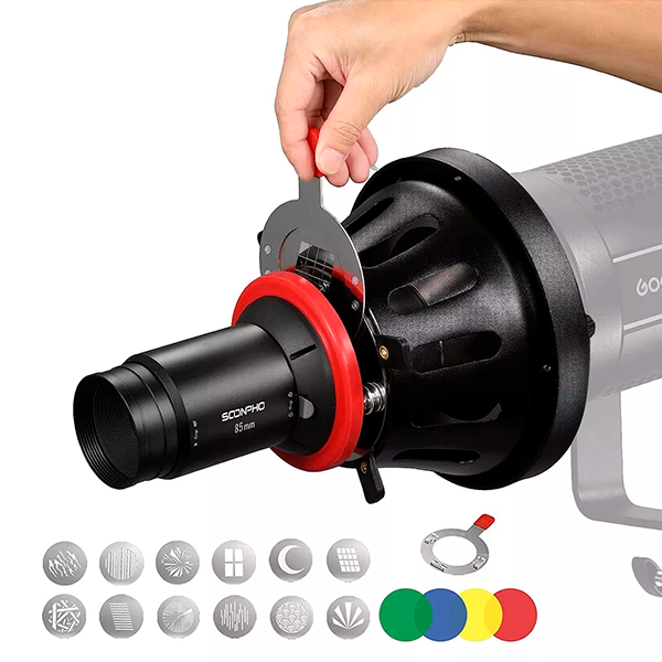 Snoot Ot1 Pro - Montura Bowens, (spotlight, Proyector de luz) Alquiler