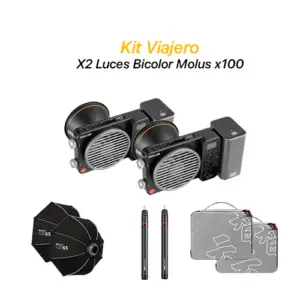 Alquiler Luz led Bicolor Zhiyun Molus X100 (200w en total)